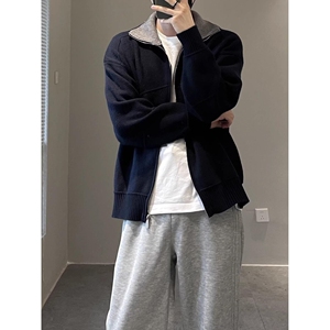 1506-1/MGT301/P81毛衣外套秋冬季韩系男士宽松休闲图片
