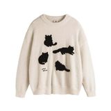 1506/MMY3811/P52圆领毛衣针织衫男潮牌帅气秋冬季打底衫1，男装T恤，星座1506-1