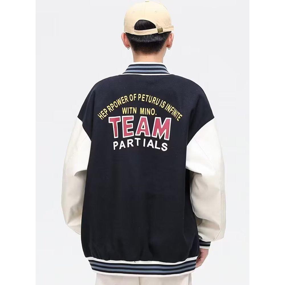1506-1/JB011/P45春秋季撞色棒球服男装外套,女装短外套,星座1506-1
