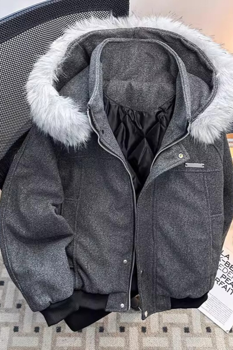 1506/M3671/P86毛呢棉服男女冬季保暖毛领拼接情侣棉衣外套2,男装棉衣,星座1506-1