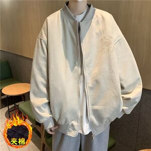 1506/MY66111/P74美式高街麂皮绒秋冬季新款棉服上衣外套男2图片
