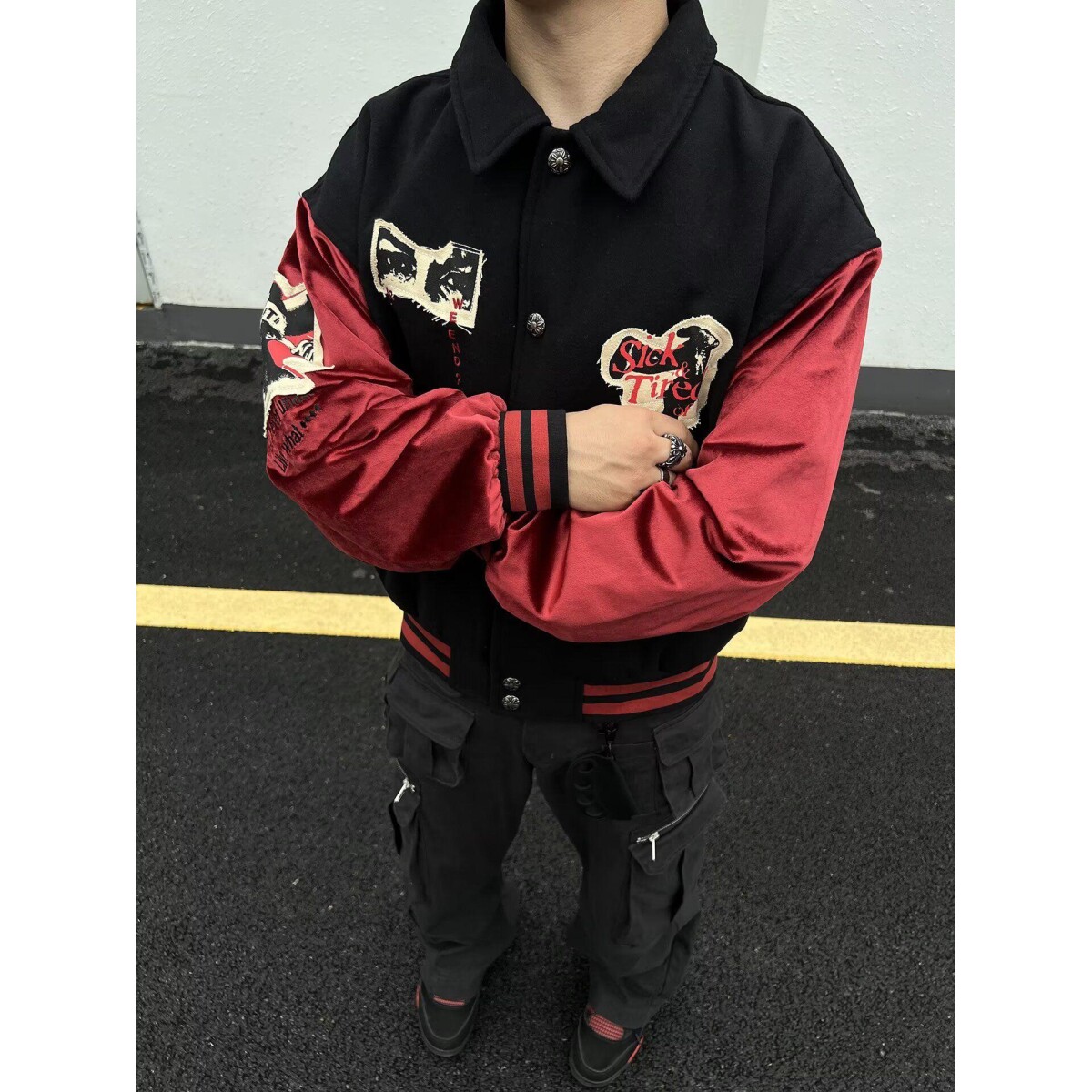 1506-1/JY2091/P72秋季潮开衫外套男风潮流i,女装短外套,星座1506-1