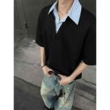 1506-1/TW1181/P52短袖衬衫小码男装休闲半袖衬衣，男装T恤，星座1506-1