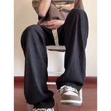 1506-1/K24961/P34卫裤男潮牌春夏季垂感阔腿休闲裤，商品下架区，星座1506-1