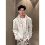 1506/WW0081/P59新款卫衣港风宽松简约连帽卫衣开衫男女同款2，男装卫衣，星座1506-1