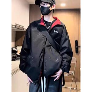 1506-1/JJ691/P54新款夹克春秋冲锋衣男女同款外套潮图片