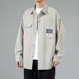 1506-1/C8541/P37新款衬衫男秋装宽松小众设计感上衣，男装衬衫，星座1506-1