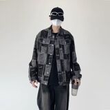 1506-1/J3751/P64潮牌宽松痞帅高街高级感夹克秋装男，男装夹克，星座1506-1