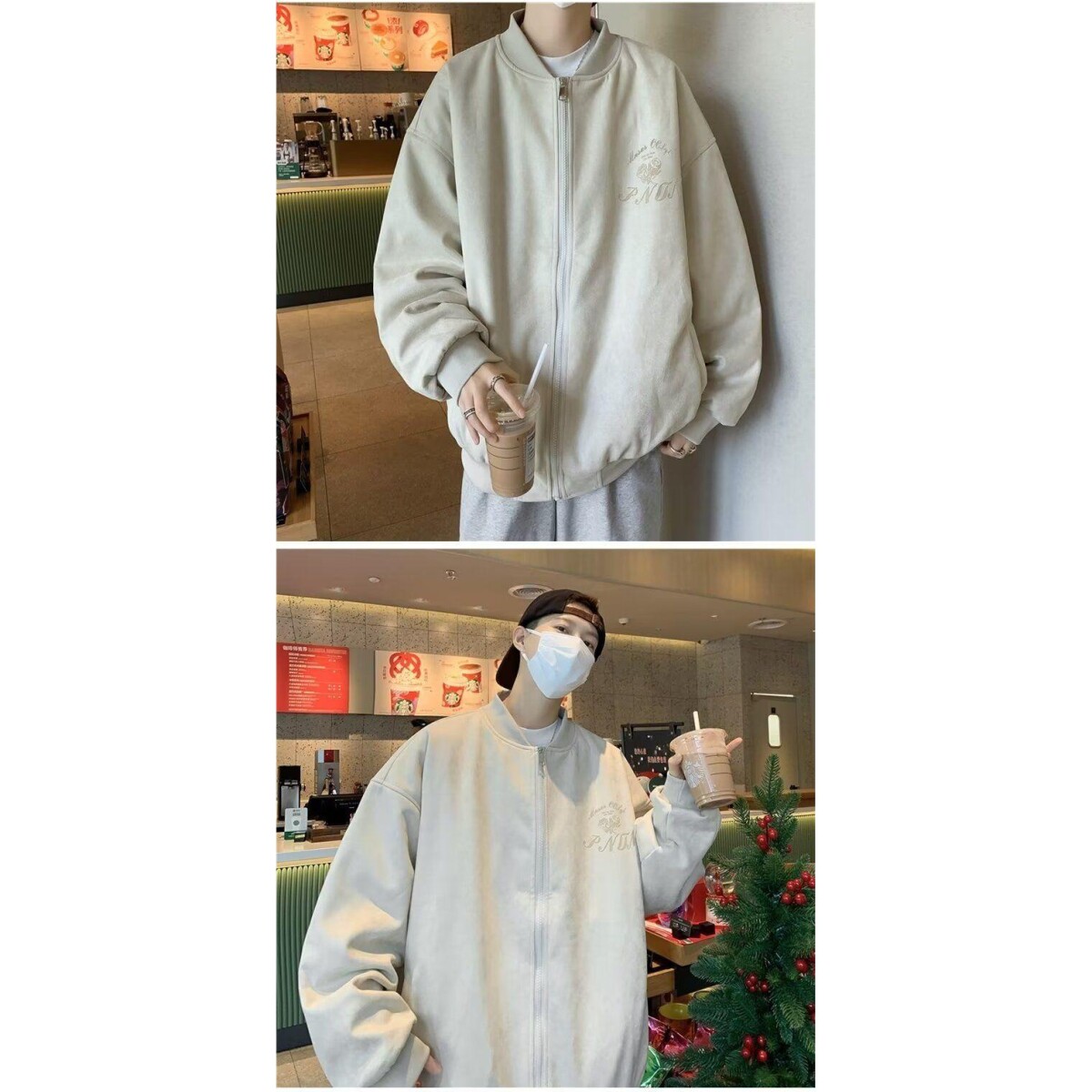 1506/MY66111/P74美式高街麂皮绒秋冬季新款棉服上衣外套男1,男装棉衣,星座1506-1