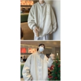 1506/MY66111/P74美式高街麂皮绒秋冬季新款棉服上衣外套男1，男装棉衣，星座1506-1