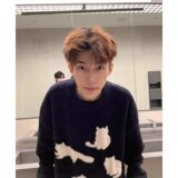 1506/M原版水貂绒1/P50圆领毛衣针织衫男潮牌帅气秋冬季打底衫1，男装T恤，星座1506-1