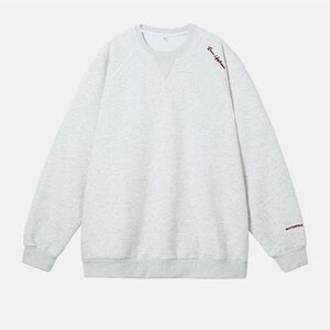 1506-1/WT5011/P42美式字母刺绣插肩袖复古宽松外套潮ins图片