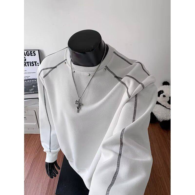 1506-1/WX32951/P42潮牌宽松简约情侣打底上衣潮牌，男装T恤，星座1506-1