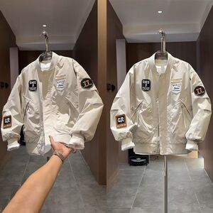 1506-1/J80791/P69春季新款薄款美式休闲夹克刺绣图片