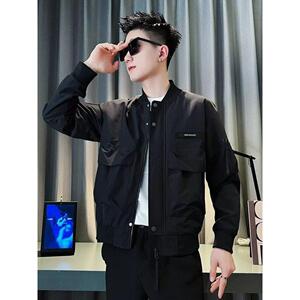 1506-1/JW10181/P58潮牌痞帅夹克外套男士春秋季级感上衣服图片