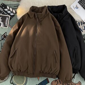 1506/M99101/P76冬季新款加绒棉衣文艺范短外套2图片