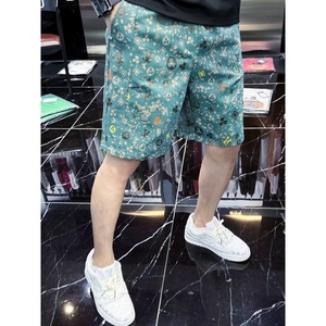 1506-1/KLD721/P51春夏季潮流裤子老花水洗时尚小众图片