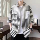 1506-1/CCM4031/P40半袖潮流男装士帅气衬衣服16，商品下架区，星座1506-1