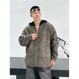 1506/MX0561/P58秋冬美式连帽针织衫男士时尚拉链开衫外套1，男装针织衫/毛衣，星座1506-1
