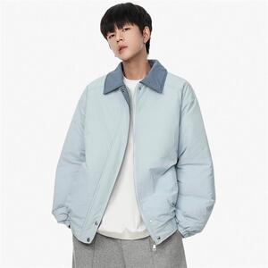 1506-1/M8606/P75潮情侣棉衣撞色宽松INSstudios男士棉服图片