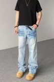 1506-1/KK70531/P48美式高街cleanfit微喇牛仔裤男，男装牛仔裤，星座1506-1