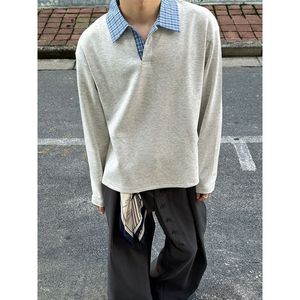 1506-1/CQYRJTK441/P40秋季高知miu系长袖polo衫美式cleanfit外套图片