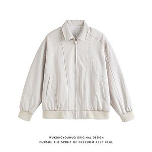 1506-1/JJK2981/P66外套男宽松休闲夹克户外速干拉链开衫图片