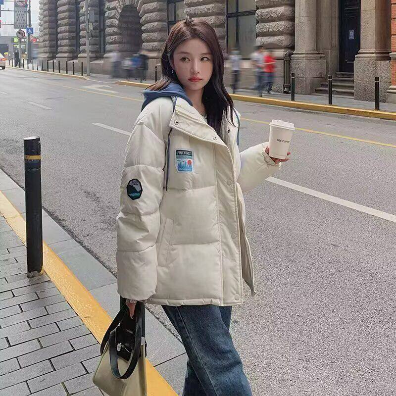 1506/M2101/P64冬季加绒加厚面包服新款潮流日系简约棉衣外套2,男装棉衣,星座1506-1