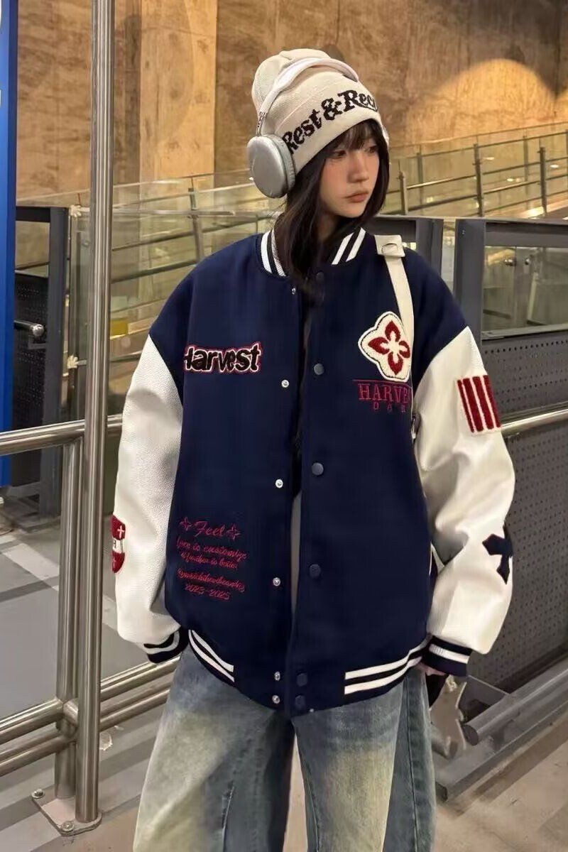 1506-1/JW10381/P66棒球服宽松运动夹克外套,男装夹克,星座1506-1