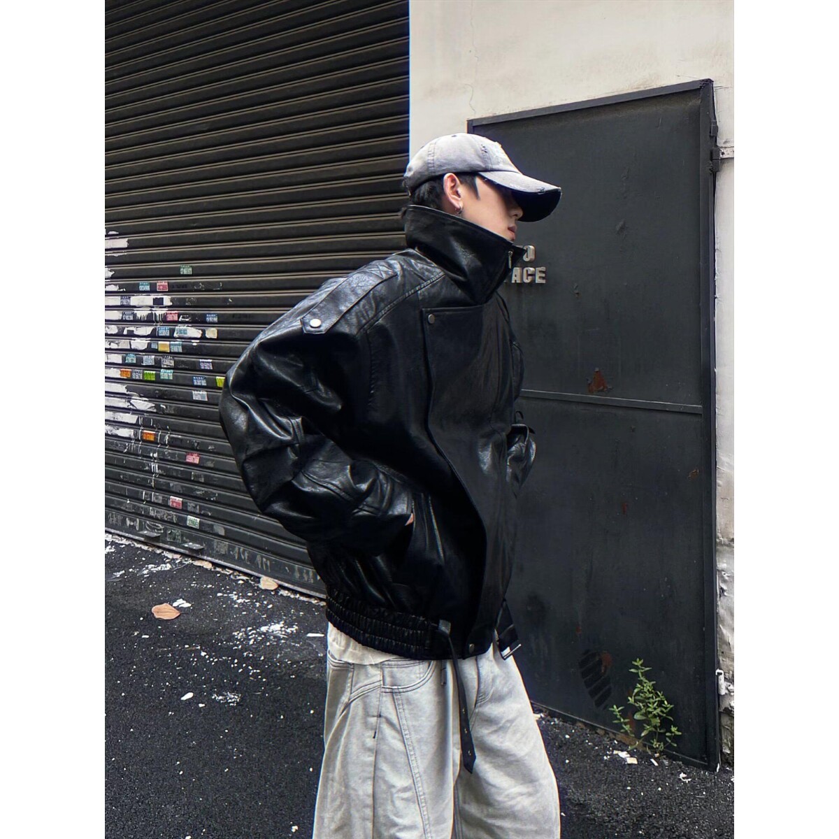 1506-1/JY10271/P82廓版柔软头层绵羊皮衣男女翻领,男装皮衣,星座1506-1
