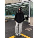 1506-1/WW0001/P34港风秋冬季新款圆领斜纹卫衣，男装卫衣，星座1506-1