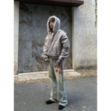 1506/M99251/P89美式复古短款连帽毛领棉服女冬派克服棉衣外套2，男装棉衣，星座1506-1