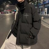 1506/QY2990/P63美式高街复古潮流棉服男冬季加厚立领棉衣外套1，男装棉衣，星座1506-1