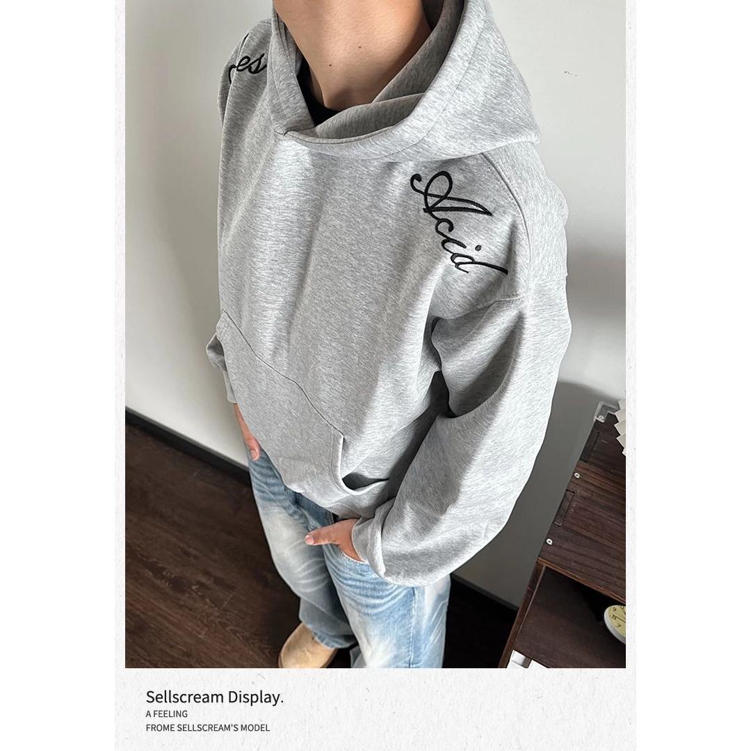 1506-1/WCX2261/P48春秋连帽卫衣男套头刺绣运动青少年,男装卫衣,星座1506-1