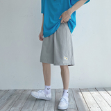 粉色清爽小菊男女五分裤休闲短裤宽松运动裤中裤/，男装休闲裤，星座1506-1