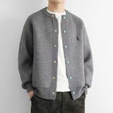 1506/M50161/P74绿松石棒球服新款简约针织开衫夹克男装上衣2，男装夹克，星座1506-1