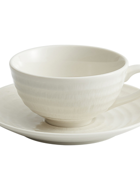 外贸北欧风简约白色咖啡杯陶瓷高档精致轻奢浓缩挂耳咖啡杯定制SN