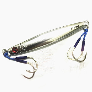 40g-150g海钓船钓马鲛鲅鱼海狼石斑速沉快抽电镀铁板路亚饵假饵