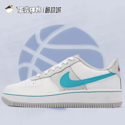 Nike Air Force 1 Low 低帮耐磨 运动休闲板鞋 白灰蓝 DJ9993-100
