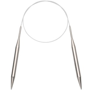 袖子环形针编织工具毛衣针不锈钢棒针毛线织针手工循环棒针40cm