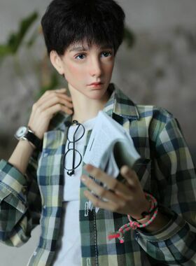 1/4 BJD / SD 男孩 Arsene 44cm 橡胶关节娃娃免费眼球漂亮 现货