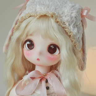 新品  BJD 蛋蛋 熊体  1/4 SD娃娃 二次元 卡通  动漫  现货 化妆