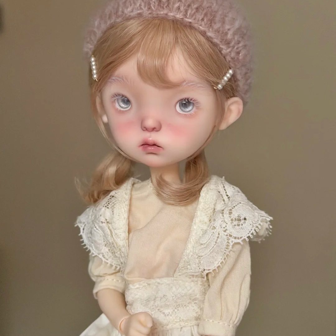 bjd6分娃娃bjd正版娃娃6分特体蓝豆豆娃娃bjd素体娃娃bjd人偶娃娃