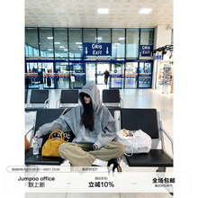 草莓跳 hellokitty印花连帽卫衣女秋季慵懒风甜美宽松显瘦上衣