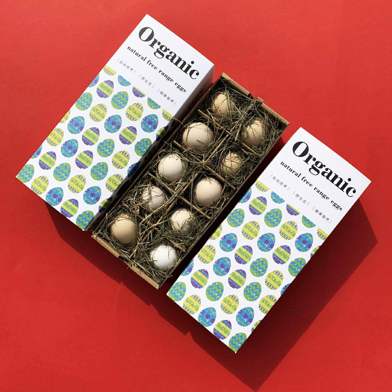 创意珍珠棉鸡蛋托快递专用土鸡蛋包装盒礼盒防震防摔10枚蛋托定制
