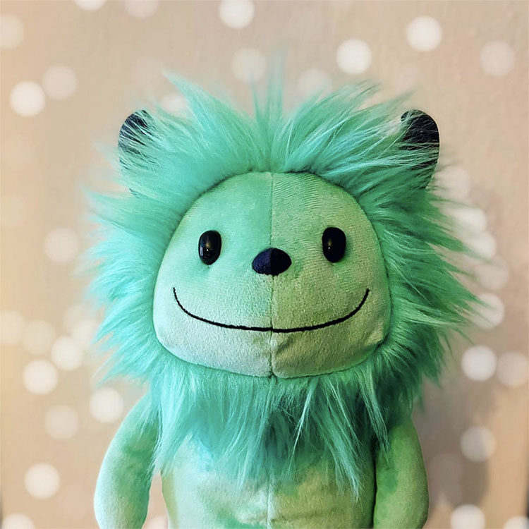 英国科斯莫怪兽毛绒公仔 jellycat cosmo monster 炸毛小怪物玩偶