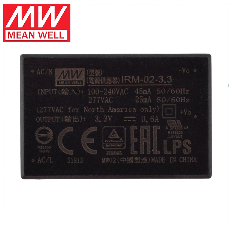 IRM-02开关电源模块2W 3.3V5V9V12V15V24V AC转DC S