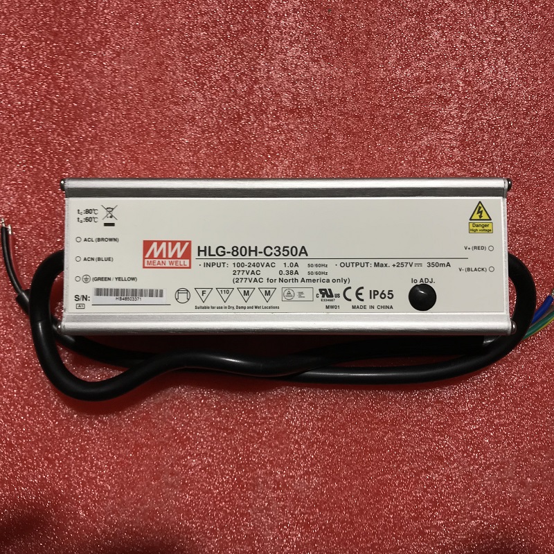 MEANWELL/明纬开关电源HLG-80H-