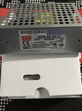 EPS-65-3.3-C/5/7.5/12/15/24/36/48 明纬 65W单组输出开关电源