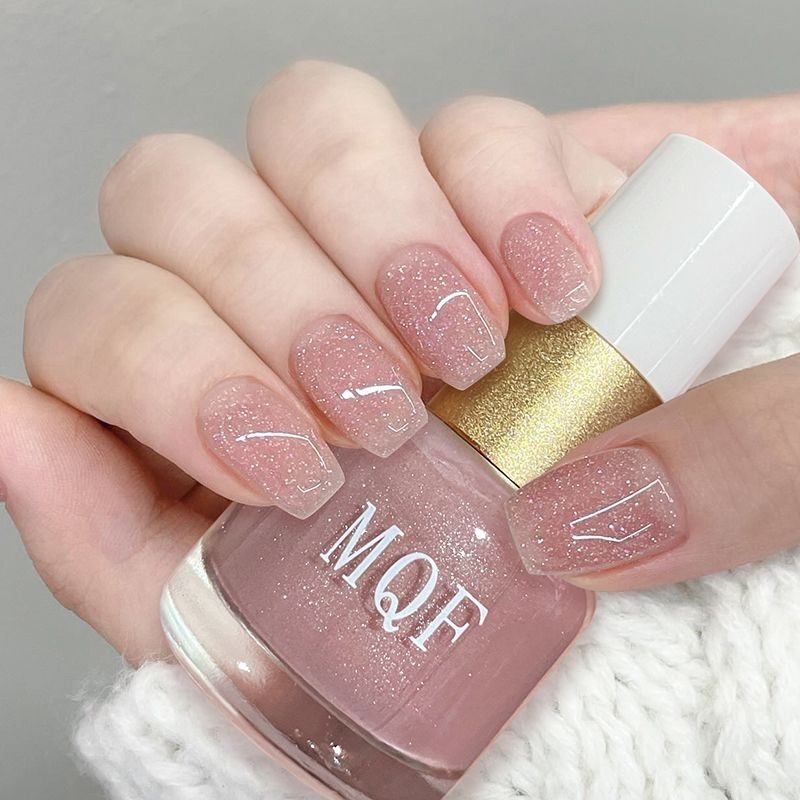 2026新款水性裸色指甲油女无味无毒透明爆闪亮片免烤快干网红爆款,彩妆/香水/美妆工具,指甲油,淘宝优惠券,粉丝福利购,淘宝优惠卷